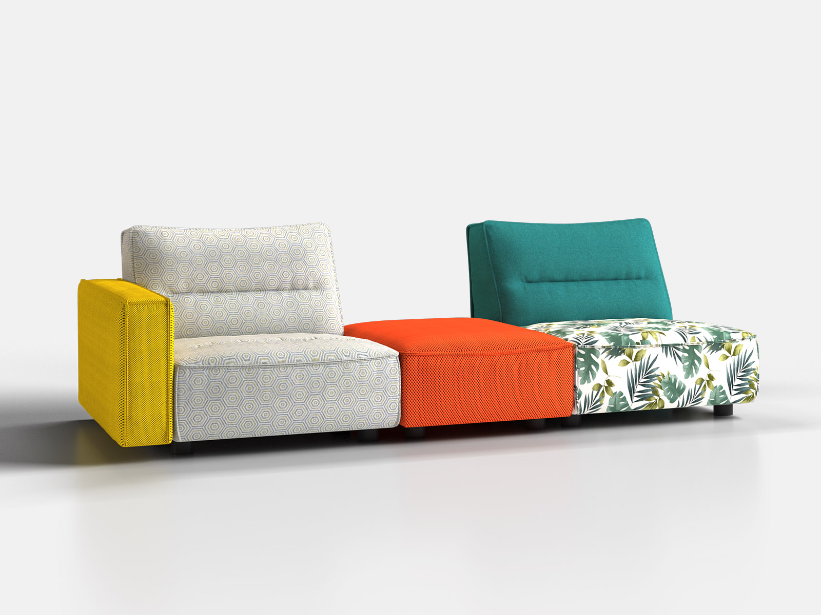4 Seater Sofa 1 Arm - Image 3